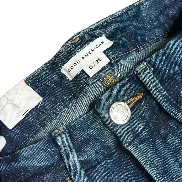 NWT Good American Good Legs High Rise Skinny 0/25 - Picture 4 of 7